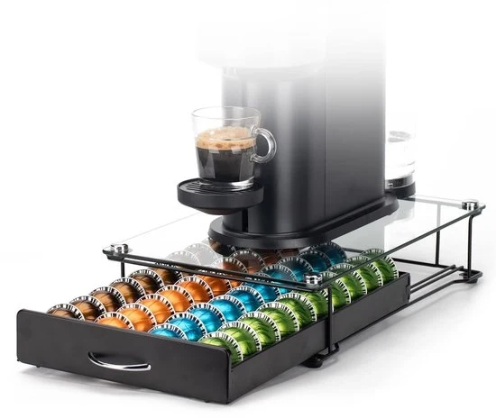 Organizzatore per capsule di caffè - Capacità 40 capsule - Stile elegante
