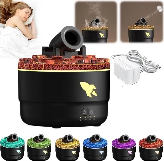 Diffusore a nebbia di olio essenziale 200 ml con timer e spegnimento automatico per aromaterapia in ufficio, casa e camera da letto