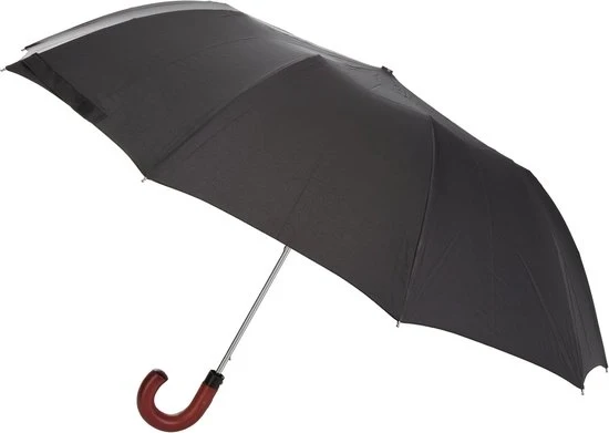 Parasole per uomo - impermeabile - compattabile - nero