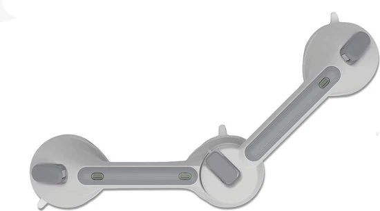 Maniglia da doccia per anziani con presa di attacco per 48 cm - maniglia doccia a presa rapida senza perforazione con presa di attacco
