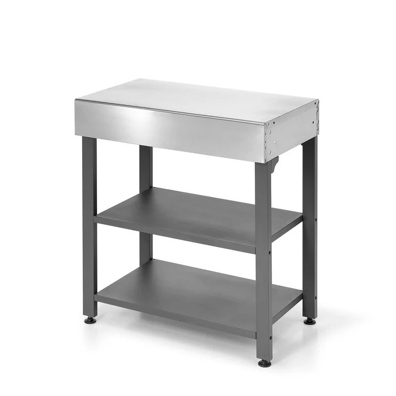 Modulo Componibile Tavolo Ompagrill Indian con Rubinetto e Scarico Compatibile BBQ Indianapolis in Acciaio Inox