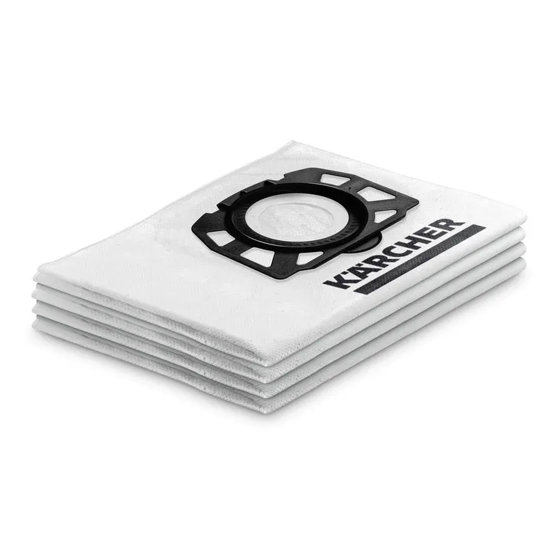 SACCHETTI FILTRO IN VELLO, 4 PEZZI, PER WD2 E WD3 Karcher 2.863-314.0
