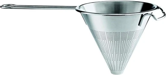 Setola a punte fine in acciaio inossidabile - ideale per zuppe e salse - 18 cm