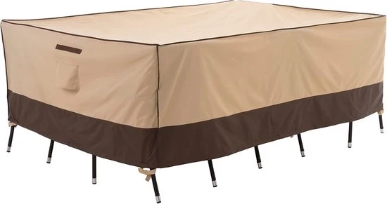 Tazza per giardino acqua resistente - UV resistente - 1 pezzo - beige+bruno - 170x112x70cm