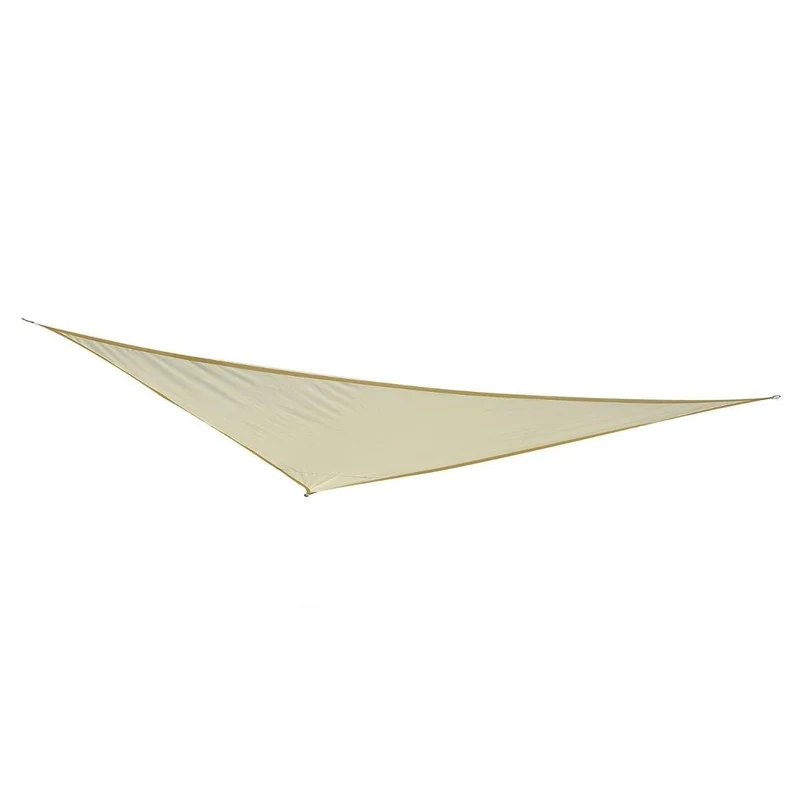 Tenda Vela da Giardino Triangolare 5x5x5m Crema