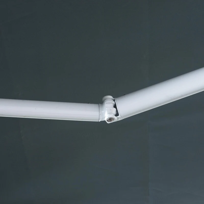 Tenda da Sole Avvolgibile a Parete 3.65x2.5m in Poliestere Grigio