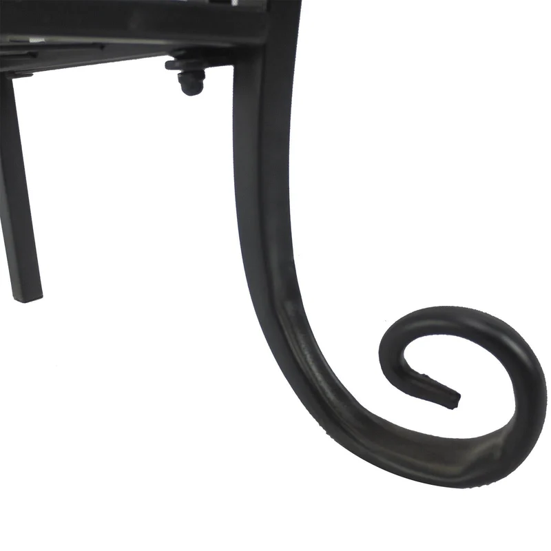 Portapiante Scaffale Salvaspazio per Casa Giardino in metallo Nero 75x25x169 cm