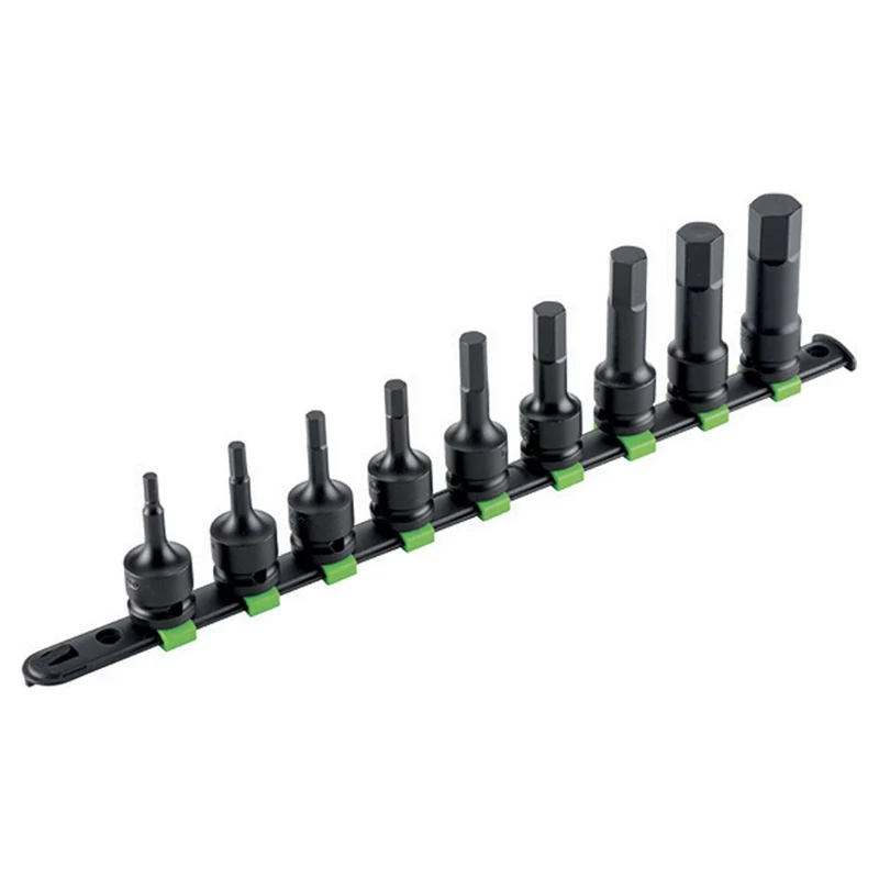 SET INSERTI A BUSSOLA IMPACT CON IMPRONTA ESAGONALE - 1/2" Fasano FG 152RH/S9