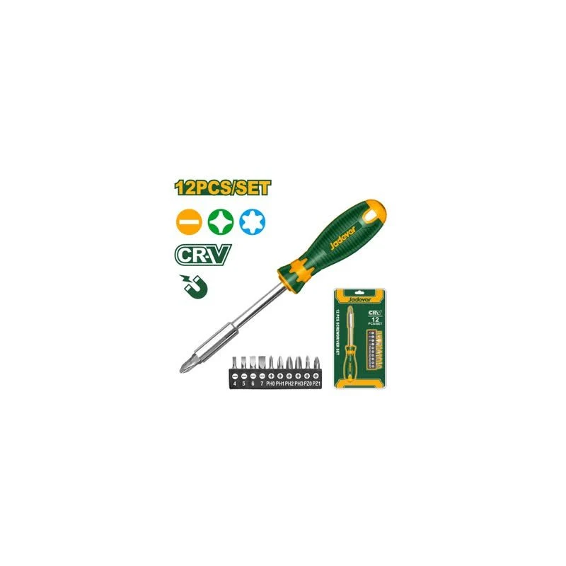 Cacciavite con magnete Con 12 Bit