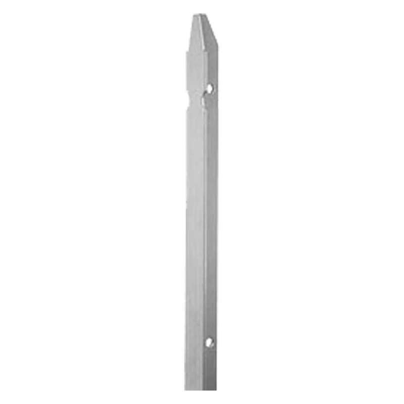 Paletto per Recinzione 10 Pezzi 125 cm 30 x 30 x 3 mm