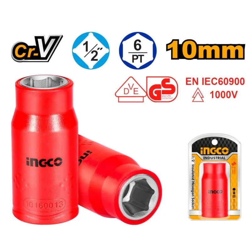 Chiave A Bussola Esagonale Isolata 10mm 1/2"