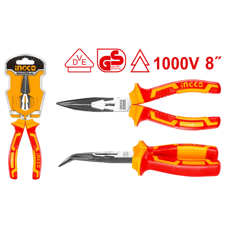 Pinza A Becco Curvo Isolata 200mm