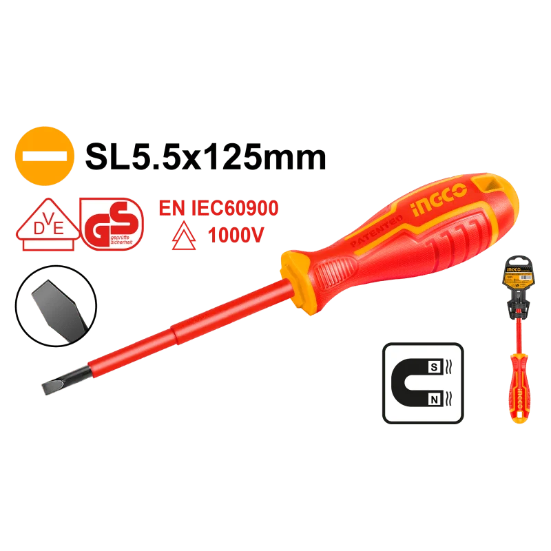 Cacciavite Isolato 5,5x125mm