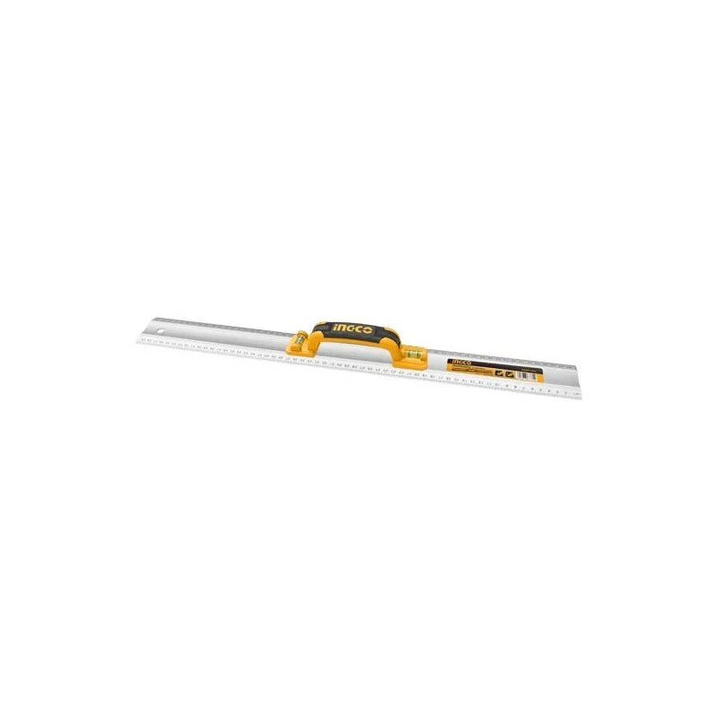 Righello alluminio Ingco 60 cm con livella a bolla
