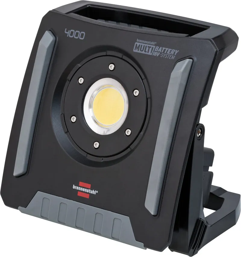 Multi Battery Faretto a LED con batteria 4000 MA BRENNESTUHL compatibile con batterie 18v