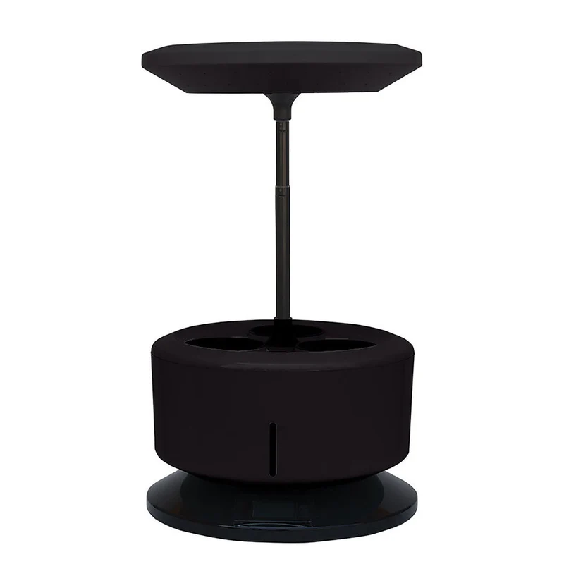 Macchina per Coltivazione di Piante Erbe Fiori con Lampada LED Garden Machine Nero