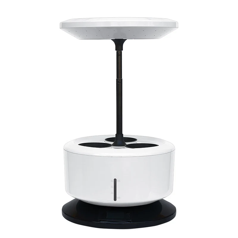 Macchina per Coltivazione di Piante Erbe Fiori con Lampada LED Garden Machine Bianco