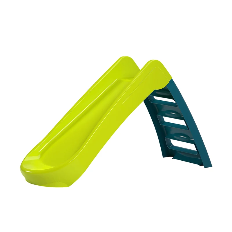 Scivolo per Bambini Pieghevole a 3 Gradini Verde