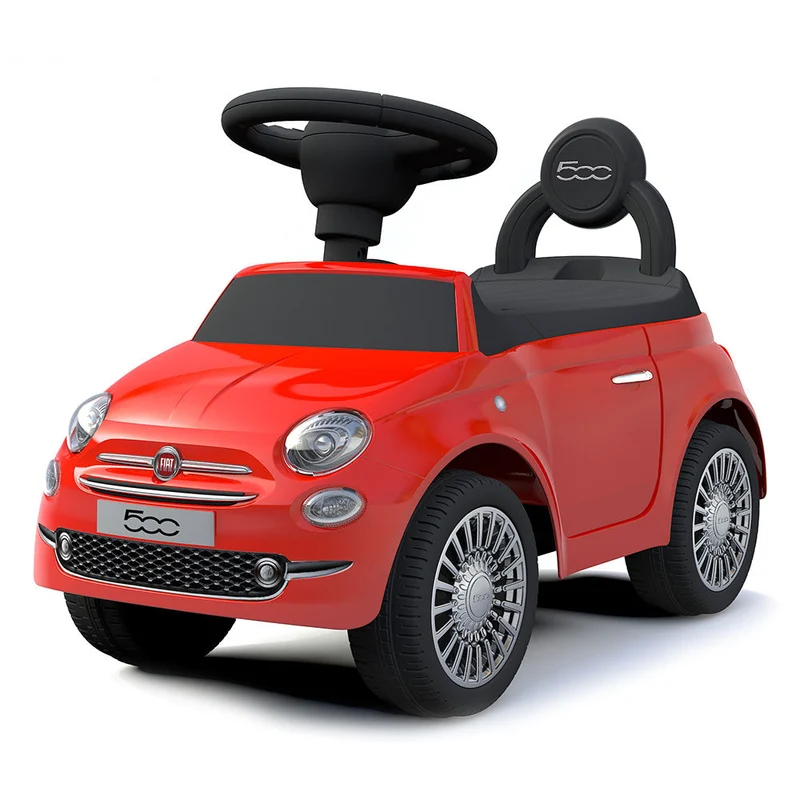 Macchina Cavalcabile per Bambini con Licenza Fiat 500 Baby Rossa