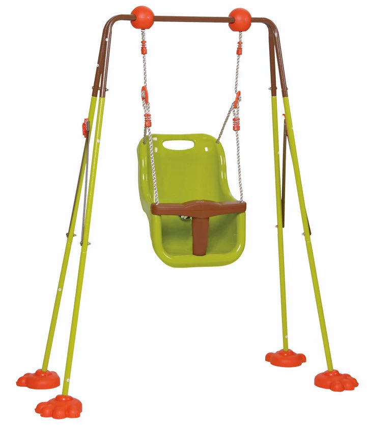 Altalena da Giardino 1 Posto con Struttura in Acciaio Miller Baby Swing