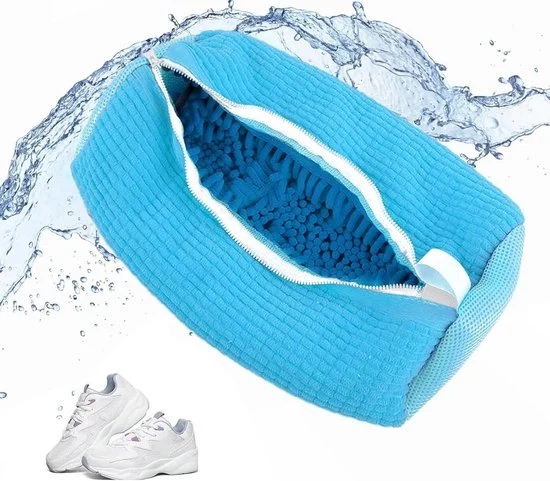 Sacca per scarpe - 39x19cm sacca per pulire scarpe - sacca per scarpe anti-deformazione - sacca per scarpe in mesh - sacca per scarpe in piuma duratura - sacca per scarpe per lavatrice riutilizzabile - adatto per la maggior parte dei tipi di scarpe