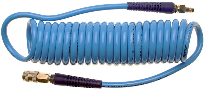 TUBO A SPIRALE PER ARIA COMPRESSA, 6 M 8x12mm BGS66541