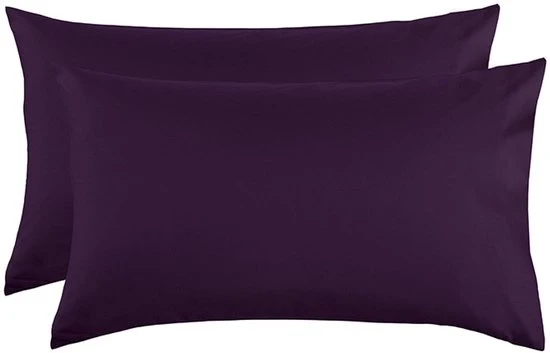 2-pack di coprifuoco per cuscini - Dimensioni 51*92cm - Coprifuoco per cuscini in 100% poliestere con chiusura a sacchetto - Incredibilmente liscio, colore resistente, resistente alle macchie coprifuoco per cuscini - Blu scuro - 20*36in(51*92cm)