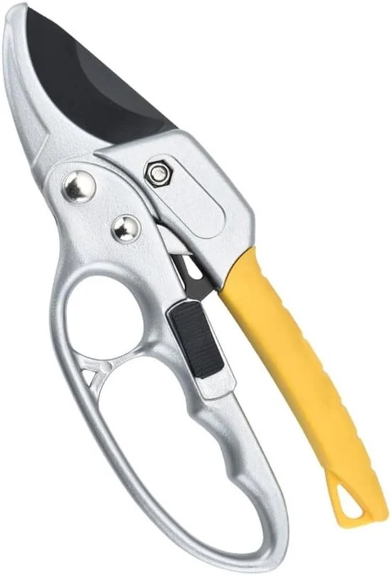 Snoeischaar per artriti, Facile da usare, Manico ergonomico, Esterno in acciaio resistentente alla ruggine, Capacità di taglio 20 mm, Manico ergonomico.