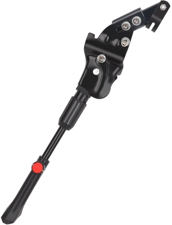 Fissaggio bicicletta, stantuffo in alluminio regolabile in altezza, supporto antiscivolo in gomma, adatto per biciclette da montagna da 24" a 27.5