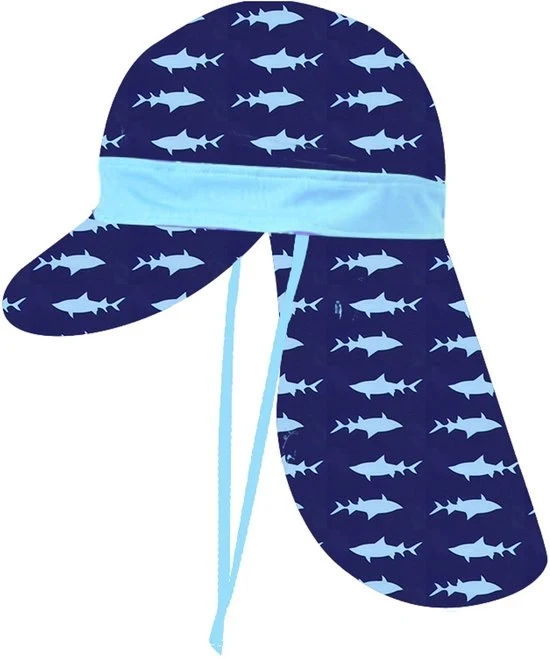 Cappello solare per bambini - Cappello solare per bambini per esterno - Cappello solare per bambini da 1 a 10 anni - Con cintura di gola regolabile - Protegge il viso e il collo - Adatto per giocare al mare, nuotare, viaggiare