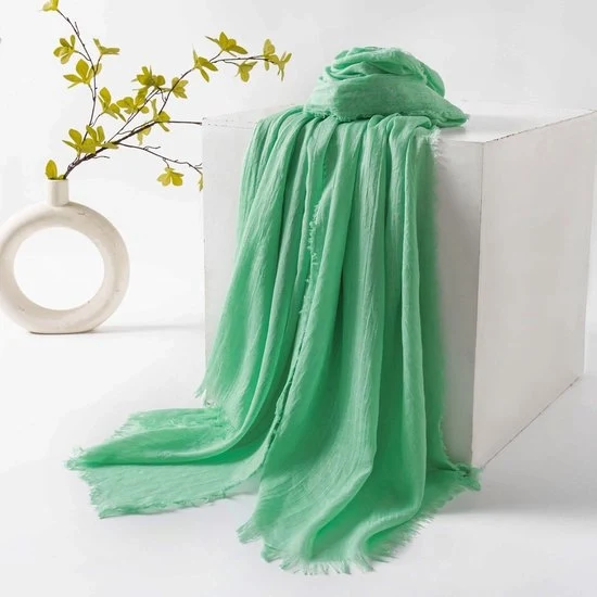 Schiacciate da sole per donne, lenti e estivi, colori opachi, protezione solare, ombrelloni, schiacciate da sole per donne, foulard, grande e lungo schiacciate da sole leggera per il mare 74”×39” - Aqua - 190*100cm