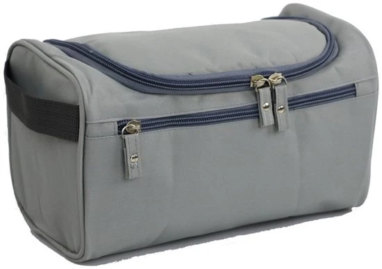 Toilettas acqua resistente - borsa di stile per il trucco per uomini e donne - borsa toilettas duratura e capiente - borsa da viaggio portatile - adatta per il contenimento di set di viaggio - 25x13x14cm
