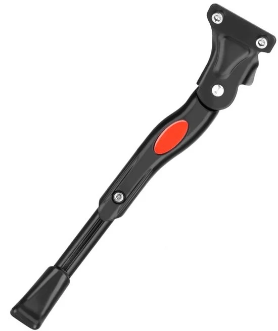 Piedistallo per bicicletta, piedistallo in alluminio regolabile in altezza, supporto antiscivolo in gomma, adatto per biciclette da montagna 22" - 27", biciclette e biciclette pieghevoli