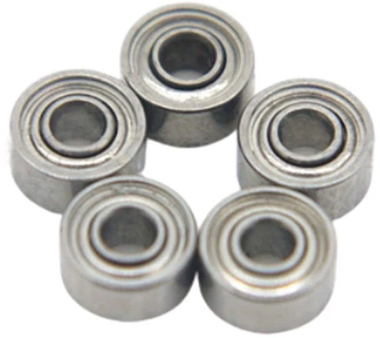 ONF3 - Rullo a gomma profondo - Piccolo rullo - Ideale per installazione verticale - 5x10x4mm - Acciaio Argento - Livello di rumore basso - Adatto per dispositivi...