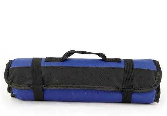 Tas da magazzino portatile, contenitore da picnic da campeggio da cucina, contenitore da cucina, contenitore multifunzionale e portatile, piccola cassetta per strumenti da mano - blu