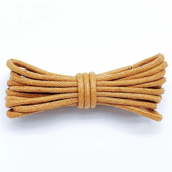 2 paia di cordoni in cotone di 120 cm di lunghezza - Cordoni rotondi di 2,5 mm - Cordoni rotondi robusti - Cordoni duraturi - Cordoni per stivali - Cordoni in pelle impermeabili - Per scarpe e stivali eleganti