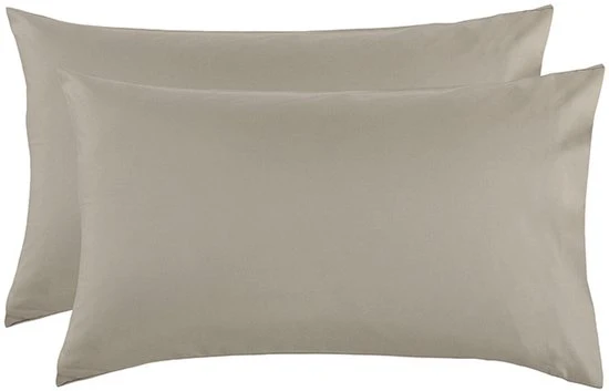 Set di 2 cuscini copritesto - Dimensioni 51*92cm - Copritesto in 100% poliestere con chiusura a sacco - Resistente alle pieghe, incolori, resistente alle macchie copritesto - Khaki - 20*36in(51*92cm)