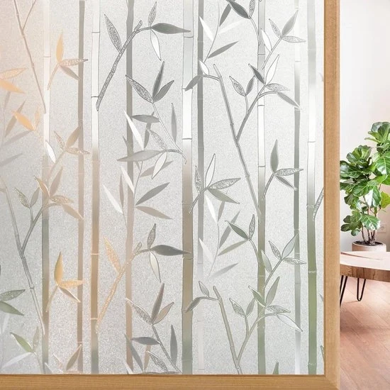 Sticker di vetro - 50 x 300 cm pellicola per finestra - intransparente - resistente ai raggi UV - anticondensazione - zonnetenda - isolamento termico - rimovibile con acqua - riutilizzabile - adatto per ufficio e casa