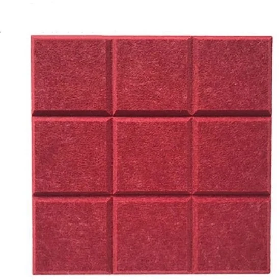 Vetrina per foto - 4-pack - display per foto - vetrina per foto 9x9 cm - display per foto - vetrina per foto - può tenere foto - adatto per decorazione camera da letto ufficio - 30x30cm - Rosso