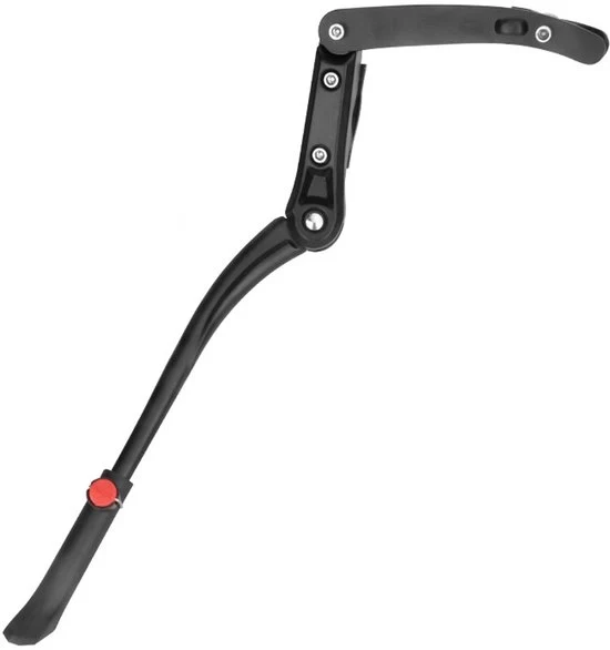 Polo per bicicletta, stantuffo in alluminio regolabile in altezza, supporto antiscivolo in gomma, adatto per biciclette da montagna da 24" a 29