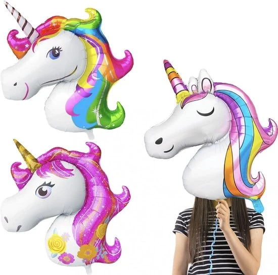 Balloni Rainbow 3 pezzi – Ballooni Giganti – Ideali per Feste dei Bambini, Feste di Famiglia e Decorazioni di Compleanno