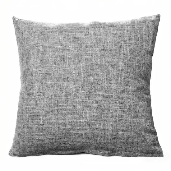 2 pezzi di coprifuoco decorativo per cuscini - stile rustico rurale Boho arredamento - copertura di cuscino in lino spesso - copertura quadrata per cuscini - con cerniera invisibile - adatto per divano letto, ufficio (40x40 cm)