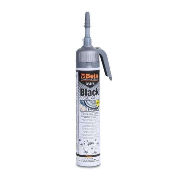 Sigillante siliconico nero alte temperature Beta 9841N