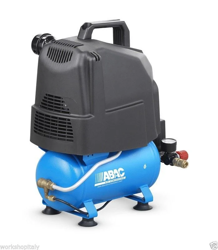 COMPRESSORE ABAC 6lt. 1HP Start silent
