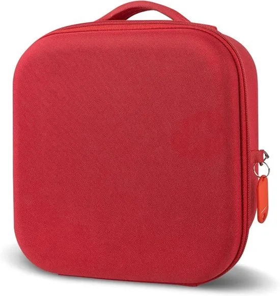 Lunchbox con Rivestimento Rigido - Borsa Isolante per il Pranzo - Portatile e Facile da Pulire - Adatto al Utilizzo Giornaliero - Rosso - Personalizzabile.