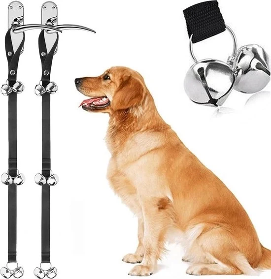 Deurbel per esterno con suono extra intenso per addestramento alla pulizia, deurbel per cani e gatti per addestramento alla pulizia e comunicazione, allarme di comunicazione e addestramento, deurbel per cani per piccoli cani adattabile