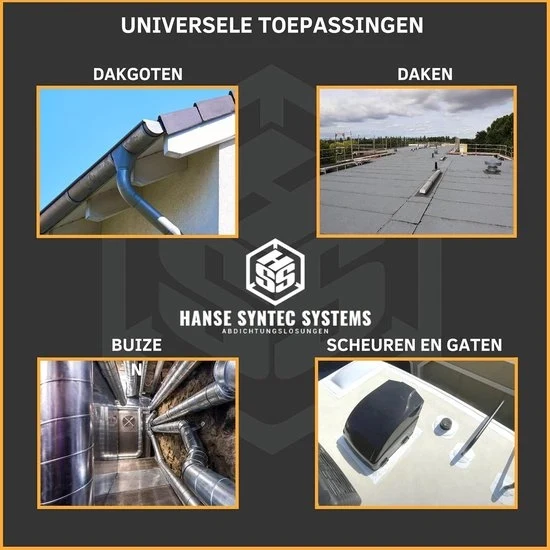 Tape di riparazione per auto con tecnologia MicroSealant - efficace duraturo e universale - Adesivo autoadesivo (Nero 5cm larghezza / 5m lunghezza)