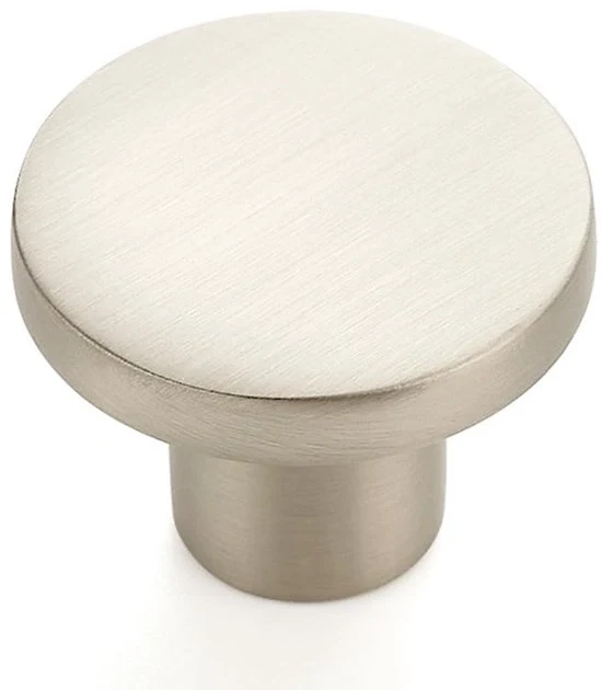 Pomelli in acciaio con maniglia a forma di nocca, borchiato in nichel - 15 pezzi - 30 mm - accessori di arredamento