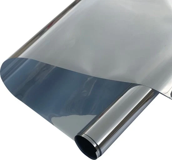 Foglio riflettente per traffico unidirezionale - Foglio riflettente per uso diurno - Foglio riflettente anti-UV - Sticker per oscuramento - Sticker isolante termico - Sticker statico senza colla - Adatto per ufficio domestico (Dimensioni: 30 x 200 cm)