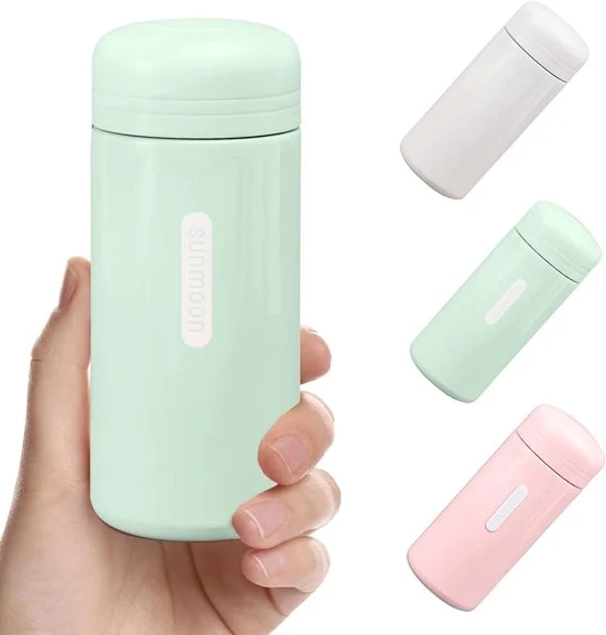 Mini Bicchierino Isolante - 150 ml - Senza Liquefazione - Verde - Acciaio Inossidabile